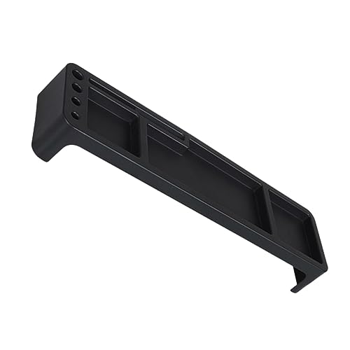 DOITOOL Tastaturlagerständer Schreibtischablage Für Die Schreibtischplatte Ablagefach Für Tastaturen Lagerregal-organizer Speicherorganisator Desktop Desktop- -organizer Abs Schwarz von DOITOOL