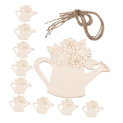 DOITOOL Teiliges Holzblumen Deko zum Bemalen Unbemalte Kannen Holzfiguren für DIY Robuste Holzstücke für Frühling und Familienaktivitäten Vielseitige Frühlingsdeko für Zuhause und Büro DOITOOL Teiliges Holzblumen Deko zum Bemalen Unbemalte Kannen Holzfiguren für DIY Robuste Holzstücke für Frühling und Familienaktivitäten Vielseitige Frühlingsdeko für Zuhause und Büro von DOITOOL