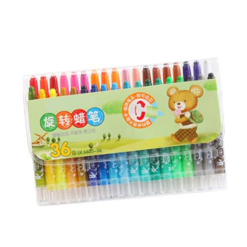 DOITOOL Teiliges Malstifte für Waschbare Sichere Ölkreiden mit Farbschutzhülle Langlebig und Griffig Zeichnen und Malen Zuhause in Schule und Büro Bunte Stationery Geschenke von DOITOOL