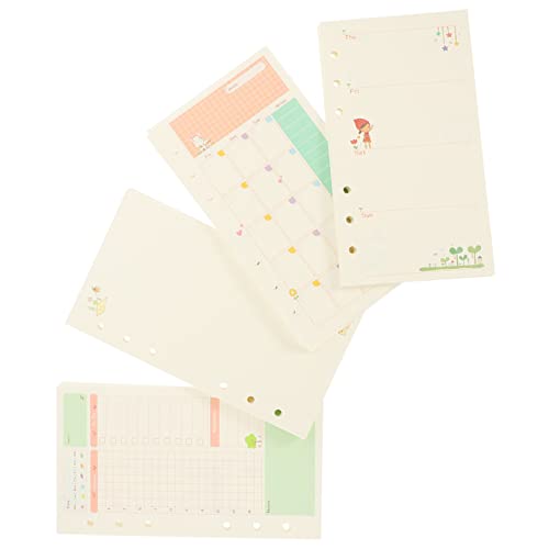 DOITOOL Teiliges Nachfüllpapier für Ringbuch Vielseitige Lose für Tages Wochen und Monatsplanung Glattes Strapazierfähiges Papier für Studium Notizen und Tagebücher DOITOOL Teiliges Nachfüllpapier für Ringbuch Vielseitige Lose für Tages Wochen und Monatsplanung Glattes Strapazierfähiges Papier für Studium Notizen und Tagebücher von DOITOOL