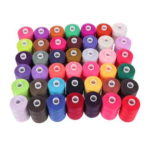 DOITOOL Teiliges Polyester Nähgarn Spulen Vielseitiges DIY Garn für Hand Maschinennähen Farben Nähgarn für Quilten Reparaturen und Kreative Nähprojekte zu Hause von DOITOOL