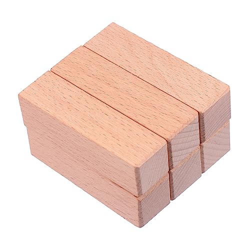 DOITOOL Teiliges Set Holzstempel Blanko Buchenholz Diy Bastelstempel für Scrapbooking Gravur Handwerk Vielseitig Verwendbar und Holz von DOITOOL