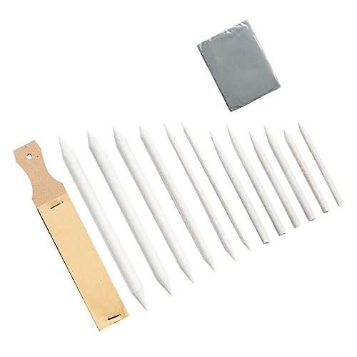 DOITOOL Teiliges Skizzier Set mit Papierwischern und Schleifpapier Blending Stump Kit für Zeichnen Skizzieren und Malen Glatte Oberfläche Praktische Künstler Zeichenwerkzeuge von DOITOOL