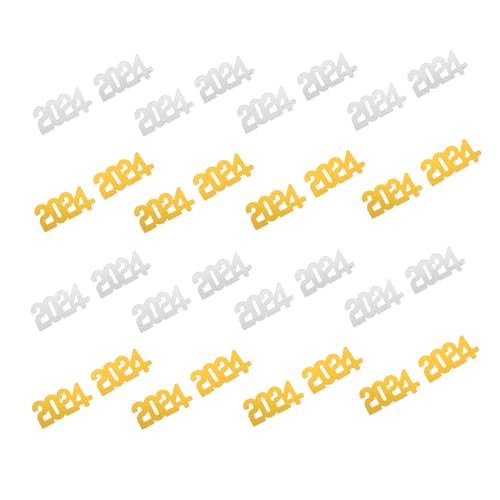 DOITOOL Tischdekoration Konfetti Happy Year Design Tischstreuungen Party Zubehör für Festlichkeiten und Dekorationen DOITOOL Tischdekoration Konfetti Happy Year Design Tischstreuungen Party Zubehör für Festlichkeiten und Dekorationen von DOITOOL