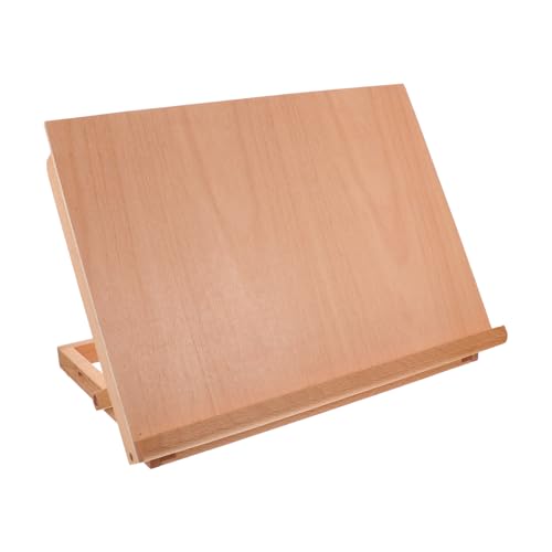 DOITOOL Tischstaffelei Holz Klappbar Verstellbar Zeichentisch Skizzierbrett für Malerei Zeichnung und Display Rutschfest Kompakt für Anfänger und Künstler DOITOOL Tischstaffelei Holz Klappbar Verstellbar Zeichentisch Skizzierbrett für Malerei Zeichnung und Display Rutschfest Kompakt für Anfänger und Künstler von DOITOOL