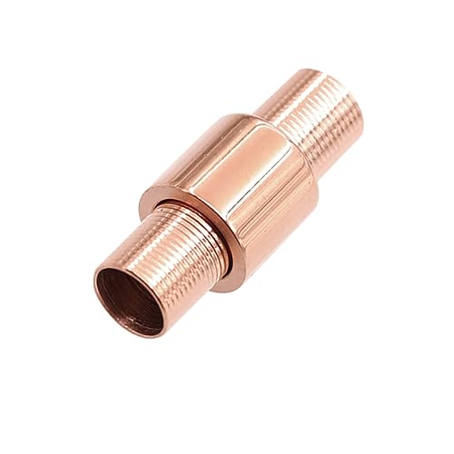 DOITOOL Titaniumstahl Magnetverschluss Schmuckverschluss für DIY Armbänder Roségold Verbindungselemente für Schmuckherstellung und Bastelbedarf von DOITOOL