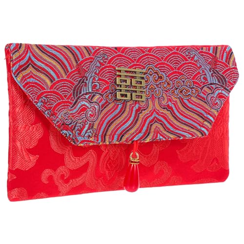 DOITOOL Traditionelle Chinesische Hochzeitsumschläge für Neujahr Geburtstage und Glücksgeldumschläge im Klassischen Design von DOITOOL
