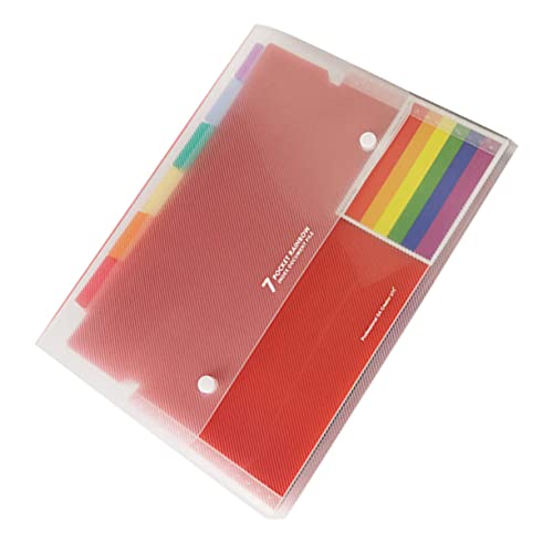 DOITOOL Tragbare Ordner Ordner Farbige Organizer Schüler Aktenordner Erweiterbare Dokumentenordner Taschen Ordnertasche Mehrschichtiger Ordner Erweiterbar Schülerzubehör Bunt DOITOOL Tragbare Ordner Ordner Farbige Organizer Schüler Aktenordner Erweiterbare Dokumentenordner Taschen Ordnertasche Mehrschichtiger Ordner Erweiterbar Schülerzubehör Bunt von DOITOOL