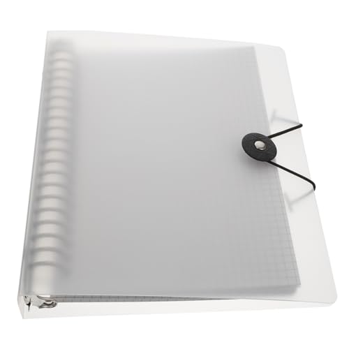 DOITOOL Transparent Notizbuch mit Abnehmbarem Design Hochwertigem für Büro Studium und Persönliche Notizen Eleganter Look Vielseitig Einsetzbar als Tagebuch oder Skizzenbuch von DOITOOL
