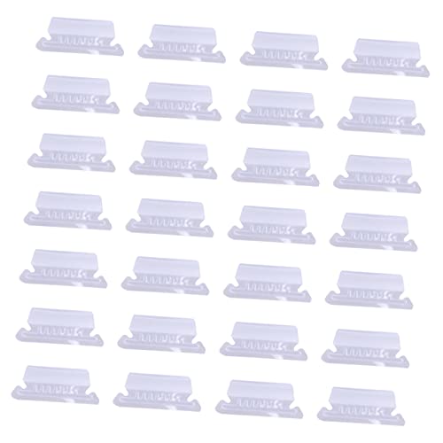 DOITOOL Transparent PVC Etikettenhalter Multifunktionale Dokumentenmappe Teilig Robuste Bruchsichere Materialien für Klare Sichtbarkeit und Einfache Organisation von DOITOOL