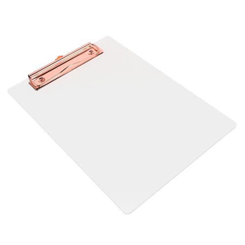 DOITOOL Transparente Acryl klemmbrett Schreibbrett Leichtes Robustes Clipboard für Schüler Lehrer und Pflegepersonal Tragbar und Kratzfest für Büro Schule und Studium DOITOOL Transparente Acryl klemmbrett Schreibbrett Leichtes Robustes Clipboard für Schüler Lehrer und Pflegepersonal Tragbar und Kratzfest für Büro Schule und Studium von DOITOOL