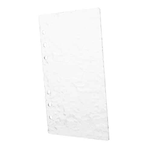 DOITOOL Transparente Acryl-notizbuchhülle Nachfüllbare Binder Schutzhülle Für Schule Büro Budgetplaner Organizer Dokumentenmappe DOITOOL Transparente Acryl-notizbuchhülle Nachfüllbare Binder Schutzhülle Für Schule Büro Budgetplaner Organizer Dokumentenmappe von DOITOOL