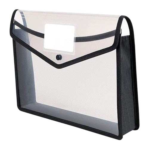 DOITOOL Transparente Dokumentenmappe mit Großer Kapazität Erweiterbare Aktenhülle für Schule und Büro Wiederverwendbare Kunststoff Mappe mit Robuster Kante für Dokumentenorganisation und DOITOOL Transparente Dokumentenmappe mit Großer Kapazität Erweiterbare Aktenhülle für Schule und Büro Wiederverwendbare Kunststoff Mappe mit Robuster Kante für Dokumentenorganisation und von DOITOOL