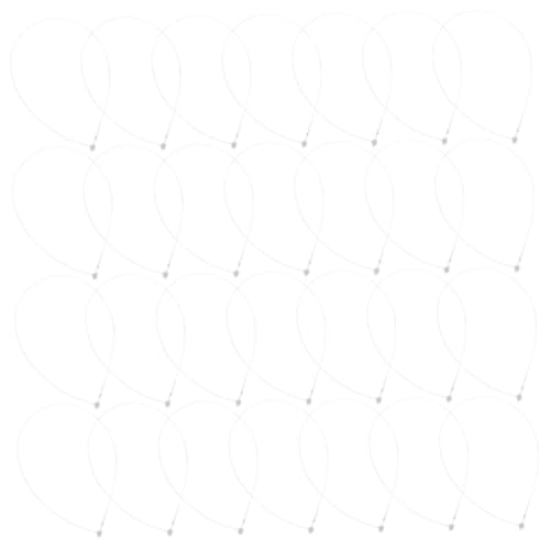 DOITOOL Transparente Kleideretiketten und Anhänger Einfach zu Verwenden für Preisschilder Schmucketiketten und Nähprojekte pro Packung von DOITOOL