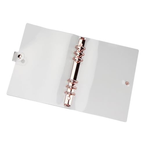 DOITOOL Transparente Ringbuch hülle aus Hochwertigem PVC Binder Schutzcover Leicht Langlebig Rutschfest für Lose Notizbuch und Scrapbook Organizer DOITOOL Transparente Ringbuch hülle aus Hochwertigem PVC Binder Schutzcover Leicht Langlebig Rutschfest für Lose Notizbuch und Scrapbook Organizer von DOITOOL