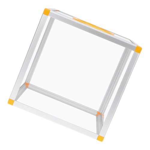 DOITOOL Transparente Spendenbox aus Aluminiumlegierung und PVC Vielseitig für Fundraising Abstimmungen und Partyspiele Große Kapazität Einfache und Langlebig von DOITOOL