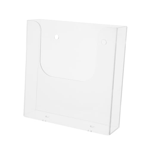 DOITOOL Transparenter Wand Organizer Dokumentenhalter Büroregal Hängend für Broschüren Fächer Bürobedarf Ordner Aufbewahrung und Präsentation DOITOOL Transparenter Wand Organizer Dokumentenhalter Büroregal Hängend für Broschüren Fächer Bürobedarf Ordner Aufbewahrung und Präsentation von DOITOOL
