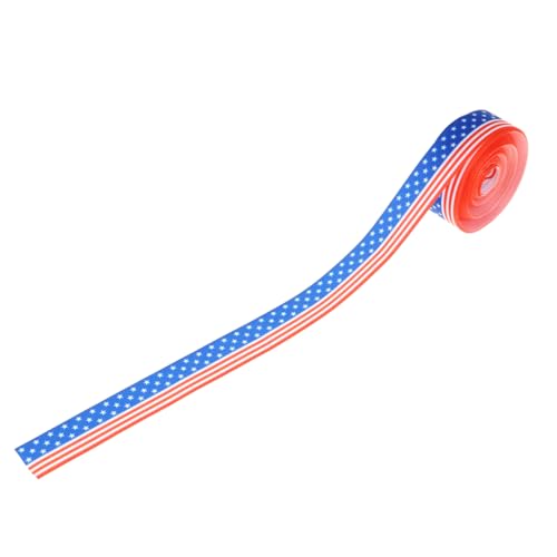 DOITOOL Unabhängigkeitstag Geschenkband Polyester Ripsband Yards Breit für Diy Bastelprojekte und Dekorationen für Partys und Feierlichkeiten DOITOOL Unabhängigkeitstag Geschenkband Polyester Ripsband Yards Breit für Diy Bastelprojekte und Dekorationen für Partys und Feierlichkeiten von DOITOOL