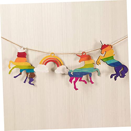 DOITOOL Unbehandelte Holzornamente Teilig Einhorn Regenbogen Holzscheiben zum Bemalen für DIY Bastelprojekte Kindergeburtstag Holzrohlinge Holzbrett Dekoration DOITOOL Unbehandelte Holzornamente Teilig Einhorn Regenbogen Holzscheiben zum Bemalen für DIY Bastelprojekte Kindergeburtstag Holzrohlinge Holzbrett Dekoration von DOITOOL