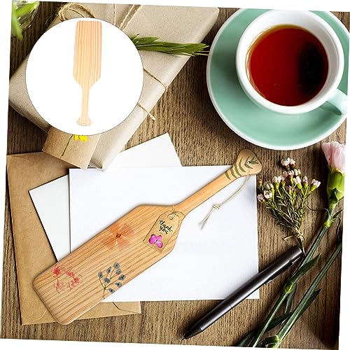DOITOOL Unbehandeltes Holz Paddle Multifunktionale Diy Dekoration für Zuhause für Kreative Gestaltung und Personalisierte Hochwertiges Material für Leichtes Bemalen und Verzieren von DOITOOL