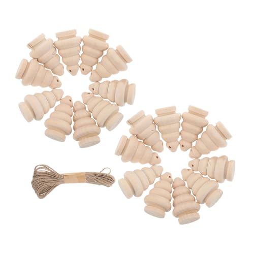 DOITOOL Unlackierter Holz weihnachtsbaum zum Bemalen DIY bastelset mit Juteschnur Kinderfreundliche Weihnachtsbaum dekoration Vielseitiger Christbaumschmuck zum Aufhängen Originelles DOITOOL Unlackierter Holz weihnachtsbaum zum Bemalen DIY bastelset mit Juteschnur Kinderfreundliche Weihnachtsbaum dekoration Vielseitiger Christbaumschmuck zum Aufhängen Originelles von DOITOOL