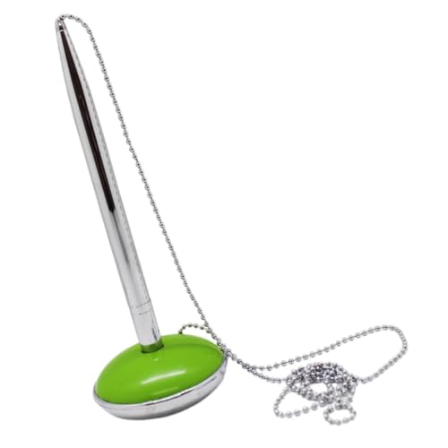 DOITOOL Unterschrift Pen mit Kette für Schreibtisch Ergonomischer Kugelschreiber für und Hotels Lebendigen Farben für Professionellen Einsatz von DOITOOL