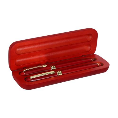 DOITOOL Unterschrift Stift Set aus Roséholz Teiliges Füllfederhalter und Kugelschreiber Set mit Holzbox für Büro und Schule für Besondere Anlässe DOITOOL Unterschrift Stift Set aus Roséholz Teiliges Füllfederhalter und Kugelschreiber Set mit Holzbox für Büro und Schule für Besondere Anlässe von DOITOOL