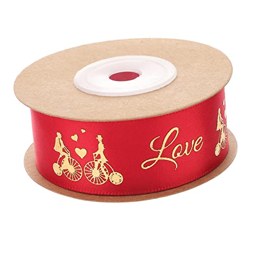 DOITOOL Valentinstag Hochzeitsband Dekoratives Diy Geschenkband mit Herzen Yards für Blumensträuße Verpackungen und Festliche Dekorationen DOITOOL Valentinstag Hochzeitsband Dekoratives Diy Geschenkband mit Herzen Yards für Blumensträuße Verpackungen und Festliche Dekorationen von DOITOOL