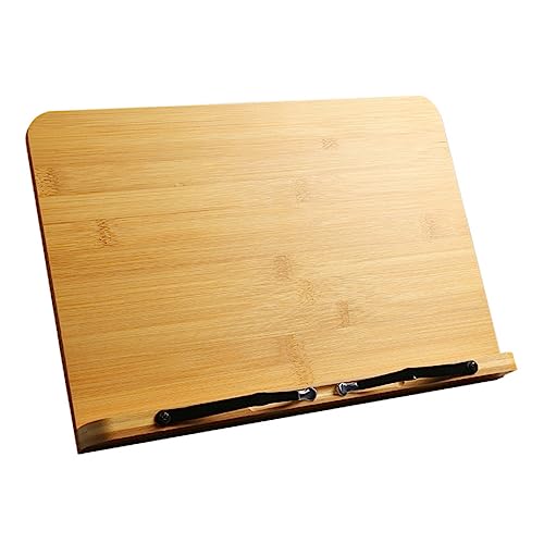 DOITOOL Verstellbarer Holz Leseständer Desktop Buchhalter Großer Ergonomischer Zeichenbrett Ständer für Bücher und Zeichnungen Leicht Tragbar Hochwertige Verarbeitung Sicher und Praktisch DOITOOL Verstellbarer Holz Leseständer Desktop Buchhalter Großer Ergonomischer Zeichenbrett Ständer für Bücher und Zeichnungen Leicht Tragbar Hochwertige Verarbeitung Sicher und Praktisch von DOITOOL
