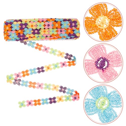 DOITOOL Vier-Blatt-Klee wasserlösliche Spitze Zierband nähen Spitzenstoffbesatz Bunte bestickte Spitzenverkleidung bestickter Band zum Nähen Blumenmuster Spitzenband Nähband Polyester DOITOOL Vier-Blatt-Klee wasserlösliche Spitze Zierband nähen Spitzenstoffbesatz Bunte bestickte Spitzenverkleidung bestickter Band zum Nähen Blumenmuster Spitzenband Nähband Polyester von DOITOOL