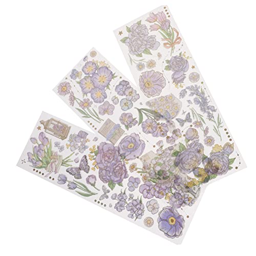 DOITOOL Vintage Blumen Aufkleber Dekorative Handbuch Sticker für Scrapbooking Journaling und Bastelarbeiten Selbstklebende Retro Dekoration Langlebig und Leicht Anwendbar DOITOOL Vintage Blumen Aufkleber Dekorative Handbuch Sticker für Scrapbooking Journaling und Bastelarbeiten Selbstklebende Retro Dekoration Langlebig und Leicht Anwendbar von DOITOOL