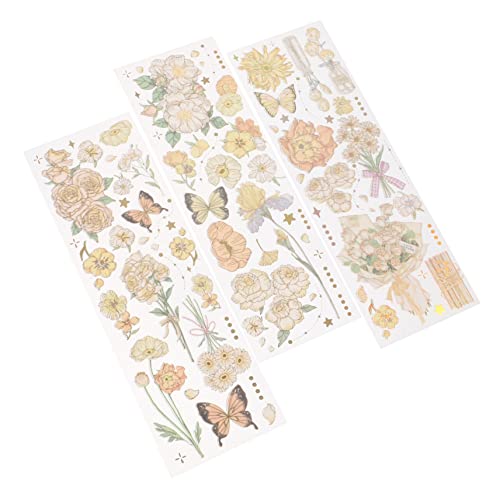 DOITOOL Vintage Blumenaufkleber Dekorative Selbstklebende Sticker für Scrapbooking Journaling Diy Projekte und Vielseitig Einsetzbar Insgesamt DOITOOL Vintage Blumenaufkleber Dekorative Selbstklebende Sticker für Scrapbooking Journaling Diy Projekte und Vielseitig Einsetzbar Insgesamt von DOITOOL