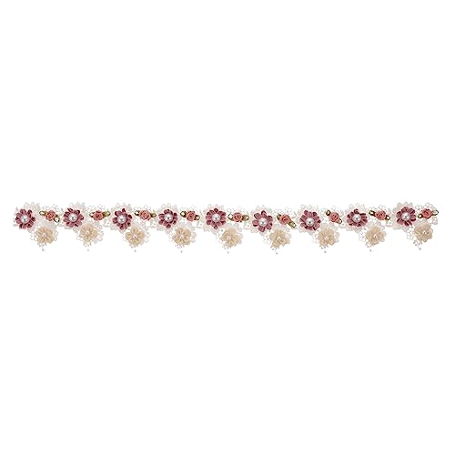 DOITOOL Vintage Diy Spitzenband mit Kunstperlen für Hochzeiten und Bastelarbeiten Breit für Kleider Tischdecken und Blumendekorationen DOITOOL Vintage Diy Spitzenband mit Kunstperlen für Hochzeiten und Bastelarbeiten Breit für Kleider Tischdecken und Blumendekorationen von DOITOOL