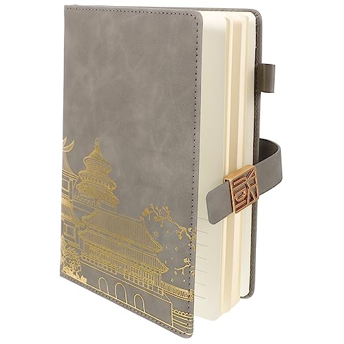DOITOOL Vintage Notizbuch Robustes Dekoratives Notizbuch mit Verschluss für Tägliche Planung Notizen und Aufgabenverwaltung Perfektes für Freunde und Familie von DOITOOL