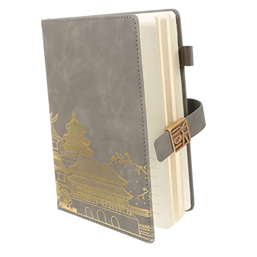DOITOOL Vintage Notizbuch mit Schnalle Robustes Tragbares Notizheft für Bürobedarf für Tagesplanung und Kreative Notizen DOITOOL Vintage Notizbuch mit Schnalle Robustes Tragbares Notizheft für Bürobedarf für Tagesplanung und Kreative Notizen von DOITOOL
