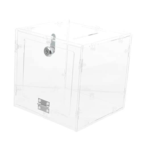 DOITOOL Wahlurne Vorschlagssammlungskoffer Vorschlags Klarsichtkoffer Klarsichtbehälter Schlüssel Kleine Baby Ticket Vitrine Für Sammlerstücke Transparentes Acryl DOITOOL Wahlurne Vorschlagssammlungskoffer Vorschlags Klarsichtkoffer Klarsichtbehälter Schlüssel Kleine Baby Ticket Vitrine Für Sammlerstücke Transparentes Acryl von DOITOOL