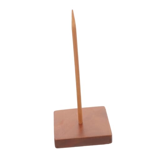 DOITOOL Walnuss -ticketeinsatz Hochzeit Ticketinhaber Inhaber Einer Restaurantbestellungskarte Beleghalterspitze Restaurantkarte Spikes Quittung Spike Halter Menüspitze Dark Brown Hölzern von DOITOOL