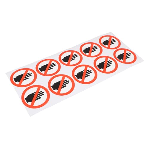 DOITOOL Warnaufkleber Nicht Berühren Selbstklebend Langlebige Sicherheitssticker für Geräte und Wände Wetterbeständig Einfache Anbringung Klare Warnhinweise mit Aufklebern DOITOOL Warnaufkleber Nicht Berühren Selbstklebend Langlebige Sicherheitssticker für Geräte und Wände Wetterbeständig Einfache Anbringung Klare Warnhinweise mit Aufklebern von DOITOOL