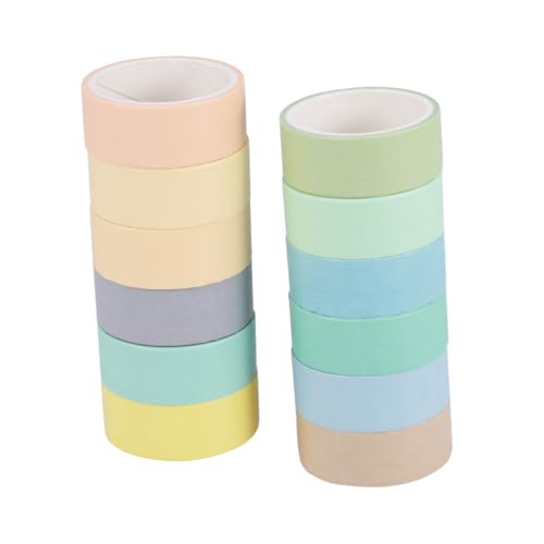 DOITOOL Washi Tape Macaron Groß Farbverlauf Dekoratives Klebeband Geschenkverpackung für DIY Basteln Planner Scrapbooking DOITOOL Washi Tape Macaron Groß Farbverlauf Dekoratives Klebeband Geschenkverpackung für DIY Basteln Planner Scrapbooking von DOITOOL