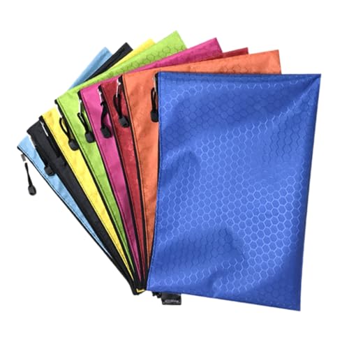 DOITOOL Wasserdichte Dokumententasche mit Reißverschluss Ballmuster Canvas File Bag Robuste Oxford Stoffmappe für Reise und Büro Praktische Organisationsmappe Zufällige Zufällige Farbe DOITOOL Wasserdichte Dokumententasche mit Reißverschluss Ballmuster Canvas File Bag Robuste Oxford Stoffmappe für Reise und Büro Praktische Organisationsmappe Zufällige Zufällige Farbe von DOITOOL