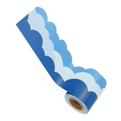 DOITOOL Wasserdichter Wiederverwendbarer Schwarzer Tafelrand mit Blauem Himmel und Wolken Selbstklebende Bulletin board bordüre Robuste Dekoration für Schule Klassenzimmer Büro Party DOITOOL Wasserdichter Wiederverwendbarer Schwarzer Tafelrand mit Blauem Himmel und Wolken Selbstklebende Bulletin board bordüre Robuste Dekoration für Schule Klassenzimmer Büro Party von DOITOOL