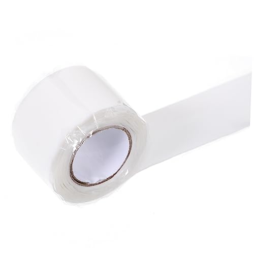 DOITOOL Wasserdichtes Klebeband schwarzes Klebeband Reparaturband für Dachrinnen Rohr dichtband für wasserleitung waterproof tape Dichtband wasserdicht Nahtband wasserdicht Plastik Weiß von DOITOOL