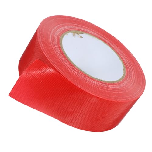 DOITOOL Wasserdichtes Stark Haftendes Rotes Panzerband Schweres Gewebeband für Innen und Außen Vielseitiges Robustes Klebeband für Verpackung Reparatur DIY projekte von DOITOOL