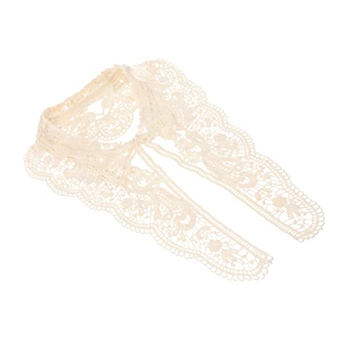 DOITOOL Wasserlöslicher Baumwollfaden Bestickter Spitzenkragen DIY Vintage Spitzenborte Blusen Accessoire für Damen zum Nähen und Schmuckherstellung DOITOOL Wasserlöslicher Baumwollfaden Bestickter Spitzenkragen DIY Vintage Spitzenborte Blusen Accessoire für Damen zum Nähen und Schmuckherstellung von DOITOOL