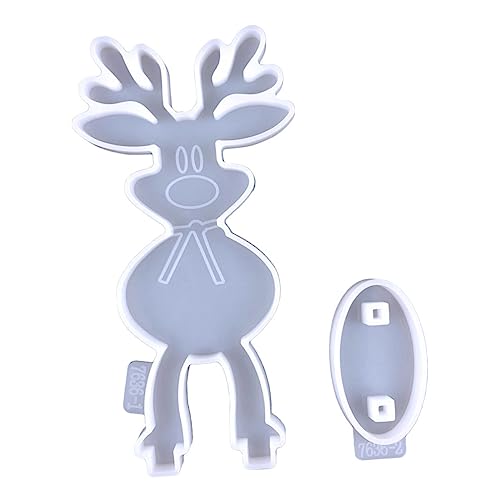 DOITOOL Weihnachts Elch Silikonform für DIY Dekorationen Gießform für Epoxid und Einzigartige Weihnachtsornamente und Bastelprojekte DOITOOL Weihnachts Elch Silikonform für DIY Dekorationen Gießform für Epoxid und Einzigartige Weihnachtsornamente und Bastelprojekte von DOITOOL