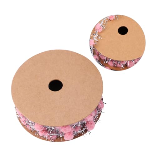 DOITOOL Weihnachtsbaumschmuckband Weihnachtsglitter Baumschmuck Bögen Ornamente Lila Band Für Den Weihnachtsbaum Bänder Zum Basteln Bänder Für Weihnachten Funkeln Pom Urlaub Textil- Rosa DOITOOL Weihnachtsbaumschmuckband Weihnachtsglitter Baumschmuck Bögen Ornamente Lila Band Für Den Weihnachtsbaum Bänder Zum Basteln Bänder Für Weihnachten Funkeln Pom Urlaub Textil- Rosa von DOITOOL