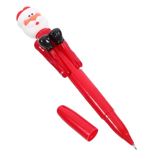 DOITOOL Weihnachtsbriefpapier Schreibwaren Kugelschreiber für den Urlaub Kugelschreiber für die Schule Party-Schreibstifte Zeichenstifte für das Büro Bowling-Kugelschreiber Plastik rot DOITOOL Weihnachtsbriefpapier Schreibwaren Kugelschreiber für den Urlaub Kugelschreiber für die Schule Party-Schreibstifte Zeichenstifte für das Büro Bowling-Kugelschreiber Plastik rot von DOITOOL