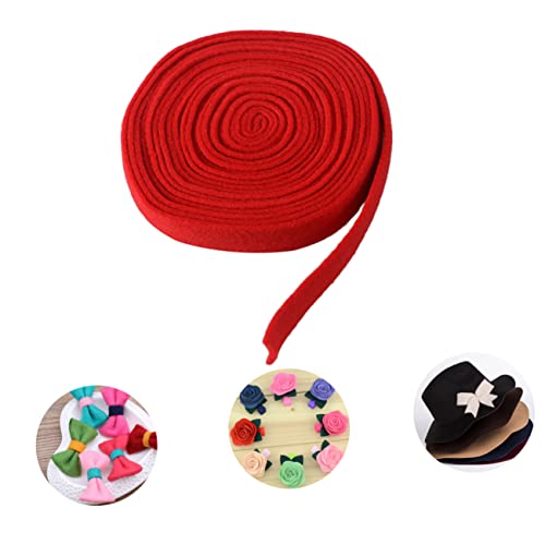 DOITOOL Weihnachtsdekorationen Band Für Weihnachtsschmuck Wollfilzband Stoffband Sackleinenkabelband Weihnachtsband Verdrahtet Wollfilzset Weihnachtsbaum Wollfilz Filzband Zum Basteln Rot DOITOOL Weihnachtsdekorationen Band Für Weihnachtsschmuck Wollfilzband Stoffband Sackleinenkabelband Weihnachtsband Verdrahtet Wollfilzset Weihnachtsbaum Wollfilz Filzband Zum Basteln Rot von DOITOOL