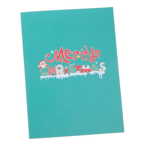 DOITOOL Weihnachtskarte Weihnachtsgrußkarte Klappkarte mit Festlichem Design Lustige Xmas Karte für Weihnachtsfeier Familie Freunde mit Platz für Persönliche DOITOOL Weihnachtskarte Weihnachtsgrußkarte Klappkarte mit Festlichem Design Lustige Xmas Karte für Weihnachtsfeier Familie Freunde mit Platz für Persönliche von DOITOOL