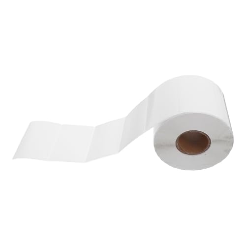 DOITOOL Weiße Selbstklebende Ablösbare Etiketten Kupferdruckpapier Wasser Ölabweisend Reißfest Starke Haftung für Lebensmittelaufbewahrung Lager und Büro von DOITOOL